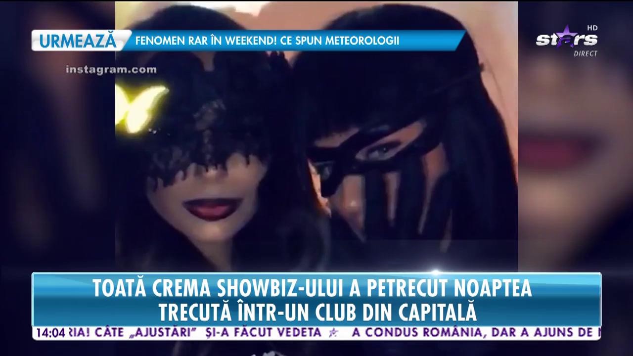 Mare petrecere de Halloween &icirc;ntr-un club de fiţe din Capitală