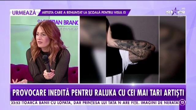 Provocare inedită cu cei mai tari artişti pentru Raluka