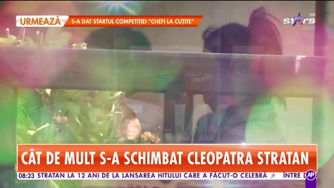C&acirc;t de mult s-a schimbat Cleopatra Stratan