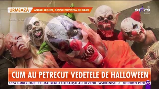 Cum au petrecut vedetele de Halloween