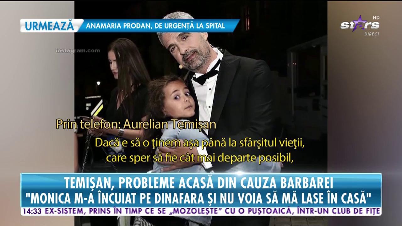 Aurelian Temișan are probleme acasă din cauza Barbarei de la Mandinga. Soția lui a fost foc și pară și l-a pedepsit grav