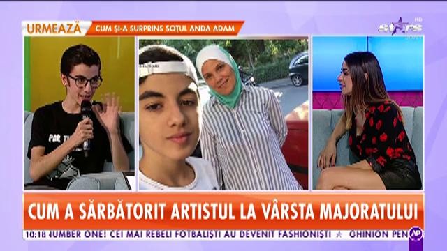 Omar, c&acirc;știgătorul primul sezon Next Star, a &icirc;mplinit 18 ani. Cum a sărbătorit artistul la v&acirc;rsta majoratului: "Am făcut fapte bune de ziua mea"