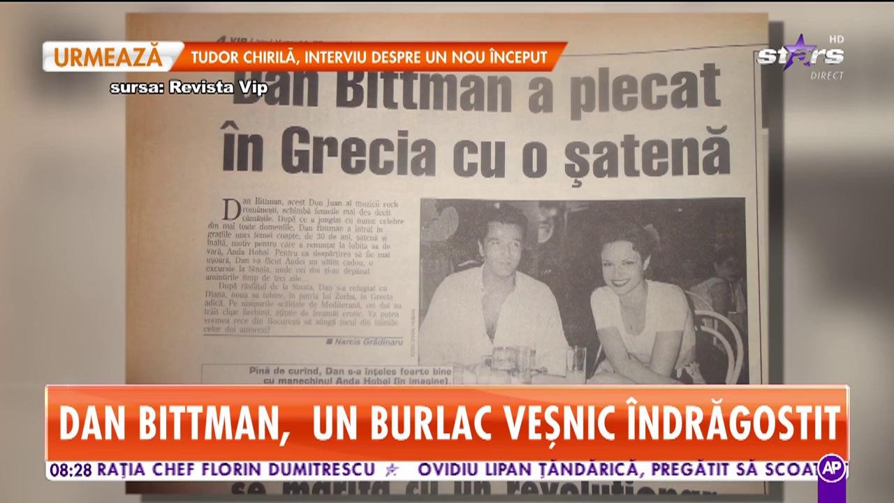 Dan Bittman, un burlac veșnic &icirc;ndrăgostit. Care este lista cuceririlor artistului