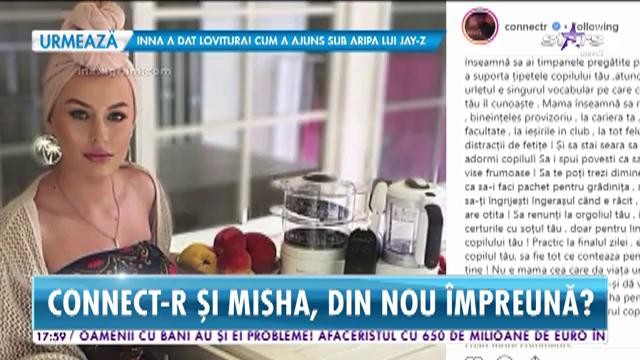 Connect-R nu a uitat-o pe Misha. Ce gest a făcut artistul
