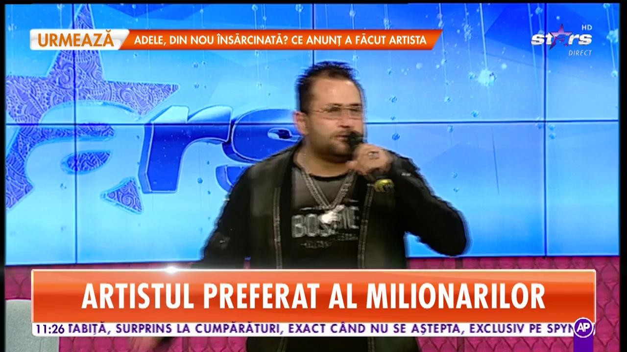 Nikolaos Papadopoulos c&acirc;ntă la Star Matinal