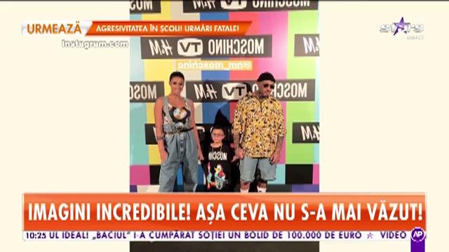 Au pozat la panou, iar apoi au uitat că sunt filmate