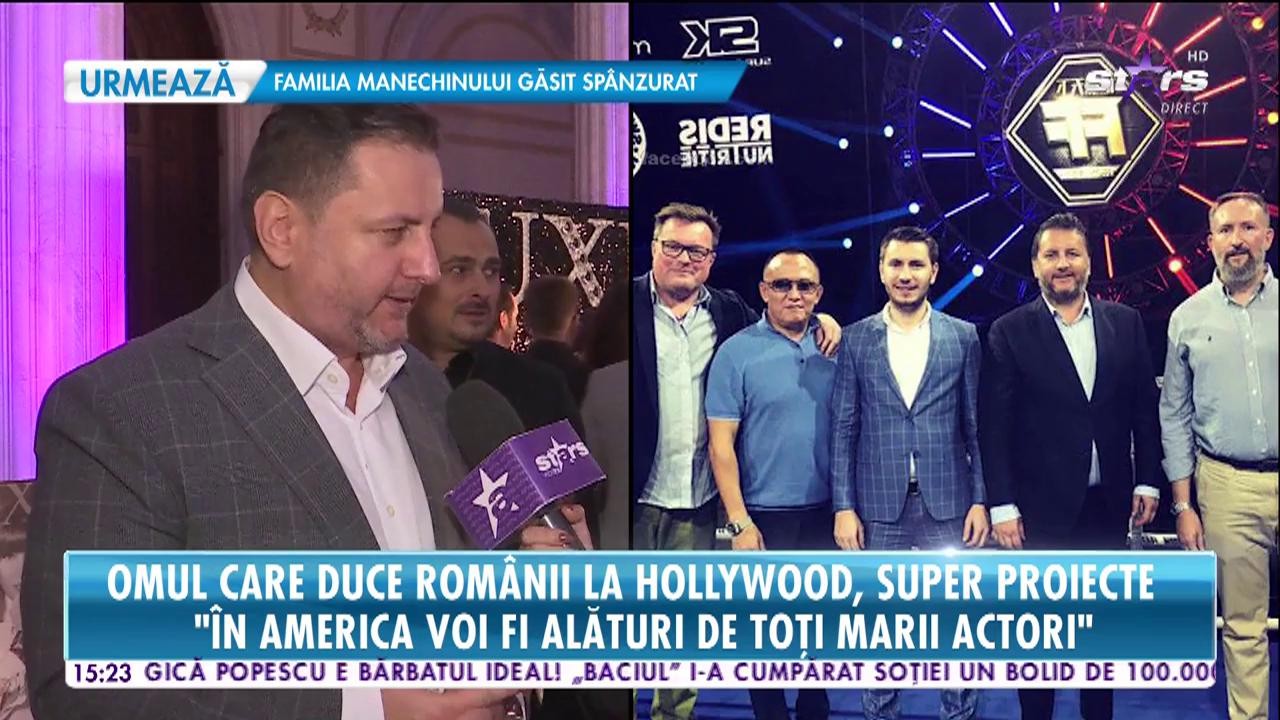 Omul care duce rom&acirc;nii la Hollywood, Eduard Irimia, are planuri măreţe pentru Rom&acirc;nia!