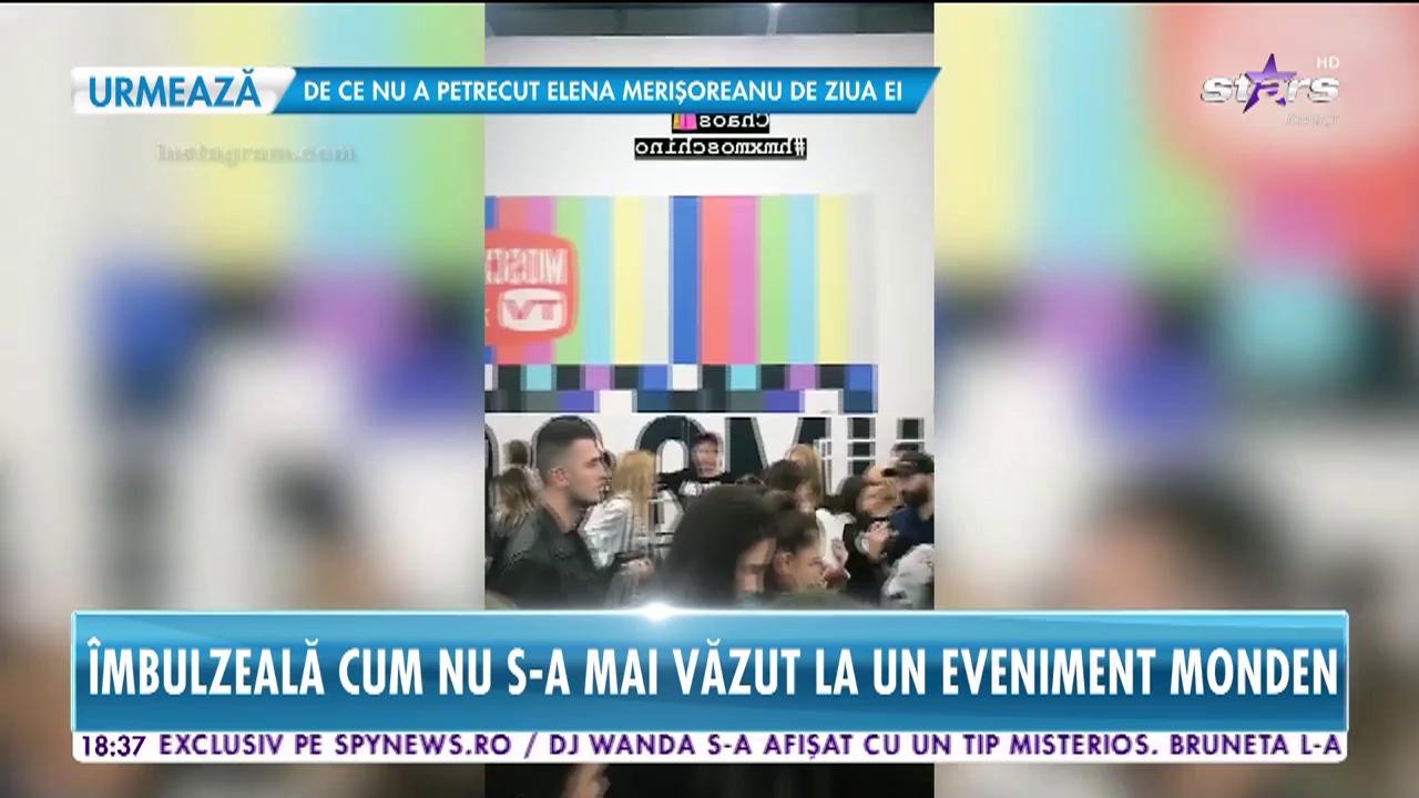 Imagini incredibile! Vedetele s-au călcat &icirc;n picioare, nu au mai ținut cont că sunt filmate