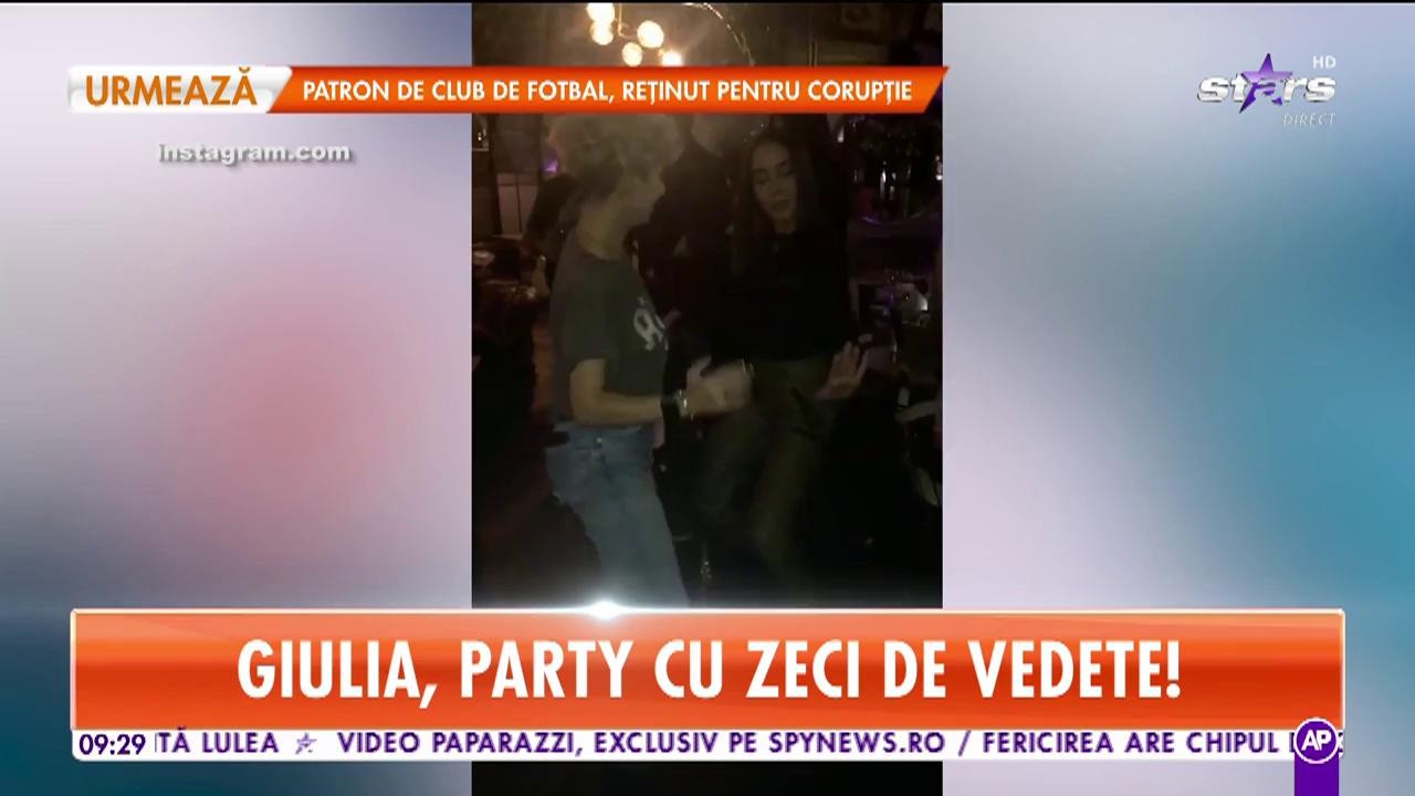 Giulia a avut parte de surpriza vieţii ei, chiar de ziua ei de naştere!