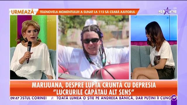 Dana Marijuana, despre lupta cruntă cu depresia