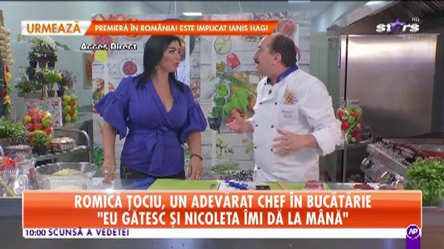 E unul dintre cei mai iubiţi actori, dar are o pasiune secretă! Romică Ţociu e as &icirc;n bucătărie!