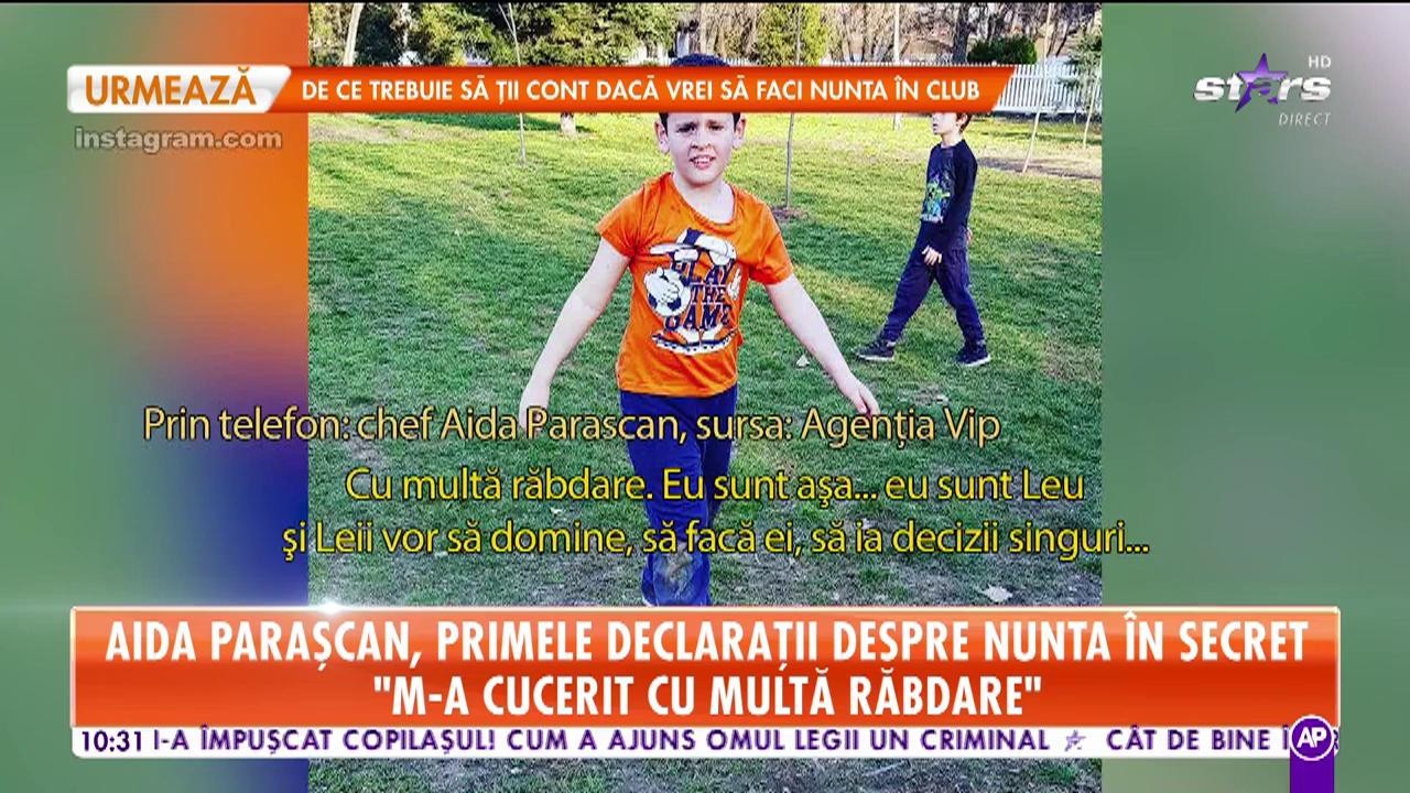 Aida Paraşcan, primele declaraţii după ce s-a aflat că s-a căsătorit &icirc;n secret!