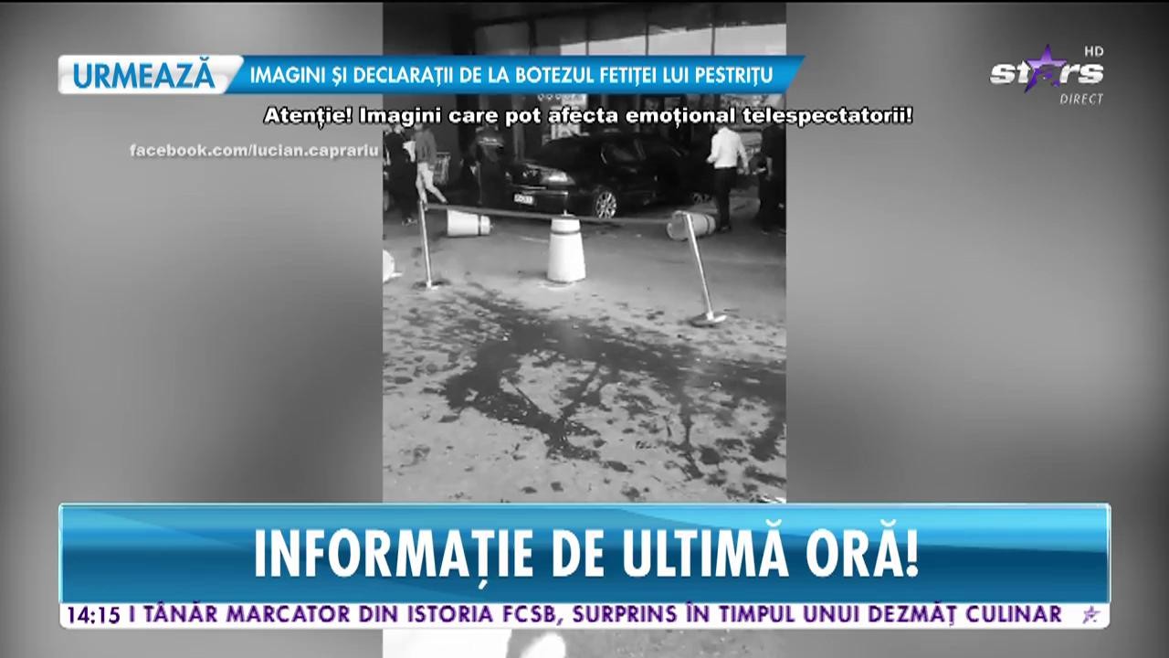 Un individ aflat la volanul unei maşini a intrat &icirc;ntr-un mall din Brăila!