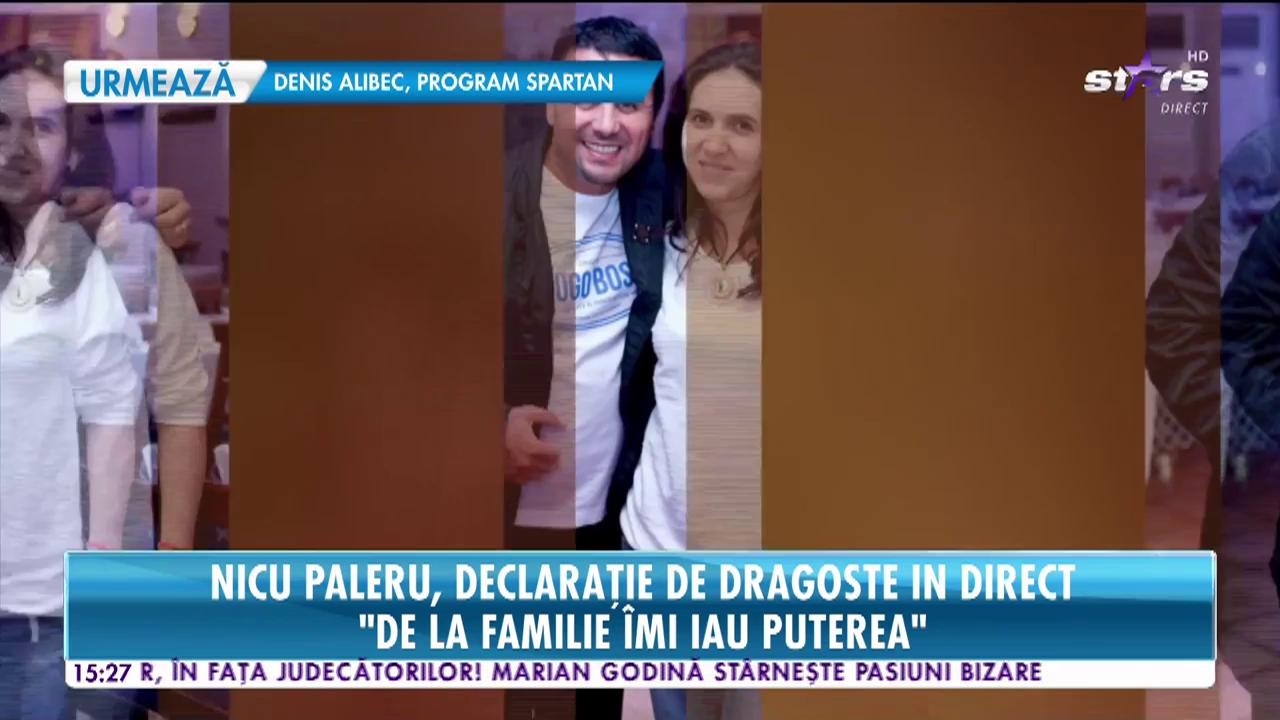 Nicu Paleru, declarație de dragoste pentru familie: "De la ei &icirc;mi iau puterea"