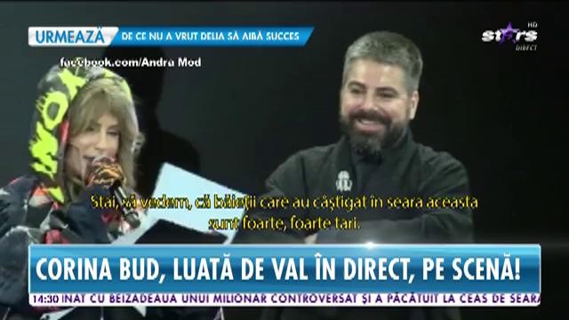 Corina Bud a şocat pe toată lumea! Artista a vrut să-l sărute pe Carla's Dreams