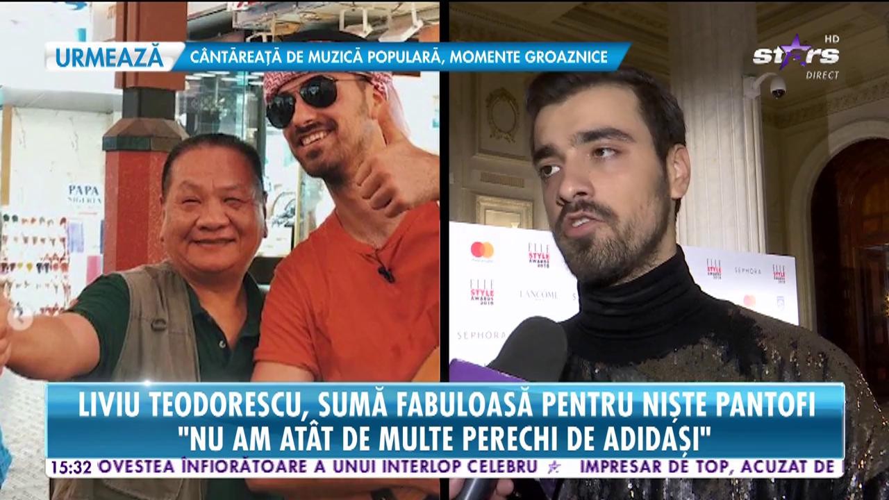 Liviu Teodorescu, sumă fabuloasă pentru niște pantofi: "Am dat o mie de euro pe ei, i-am purtat doar o dată"