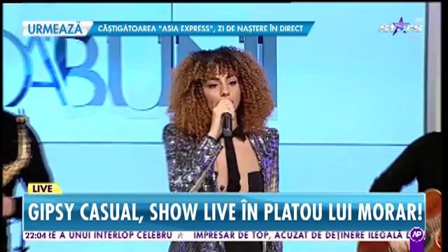 Gipsy Casual, show LIVE în platoul lui Morar!