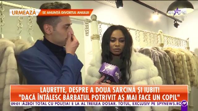 Laurette, despre a doua sarcină și iubit: "Simt nevoia unui bărbat &icirc;n viața mea"
