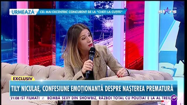 Tily Niculae, confesiune emoționantă despre nașterea prematură