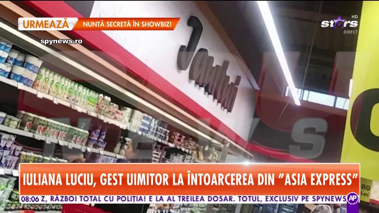 Iuliana Luciu, gest uimitor la &icirc;ntoarcerea din "Asia Express"