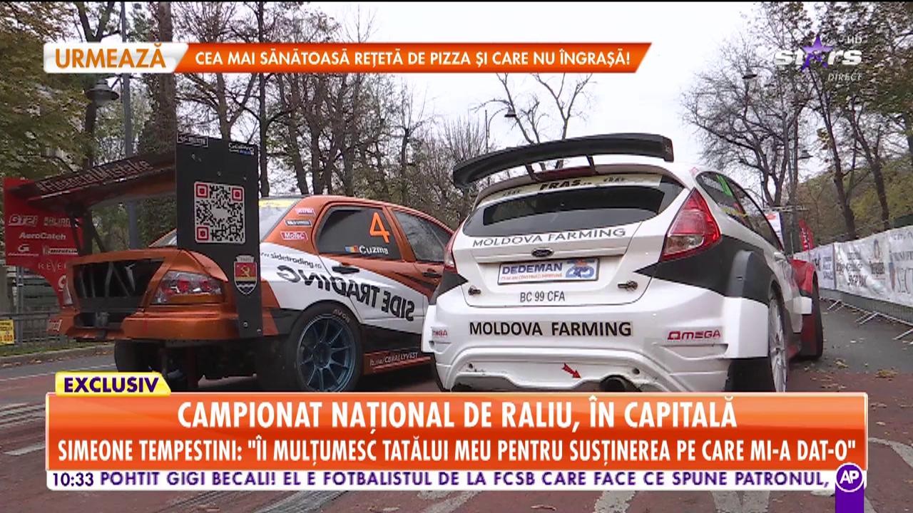 Campionat național de raliu, &icirc;n Capitală! Mihai Leu: "C&acirc;nd sunt &icirc;n mașină, &icirc;mi place cel mai mult"