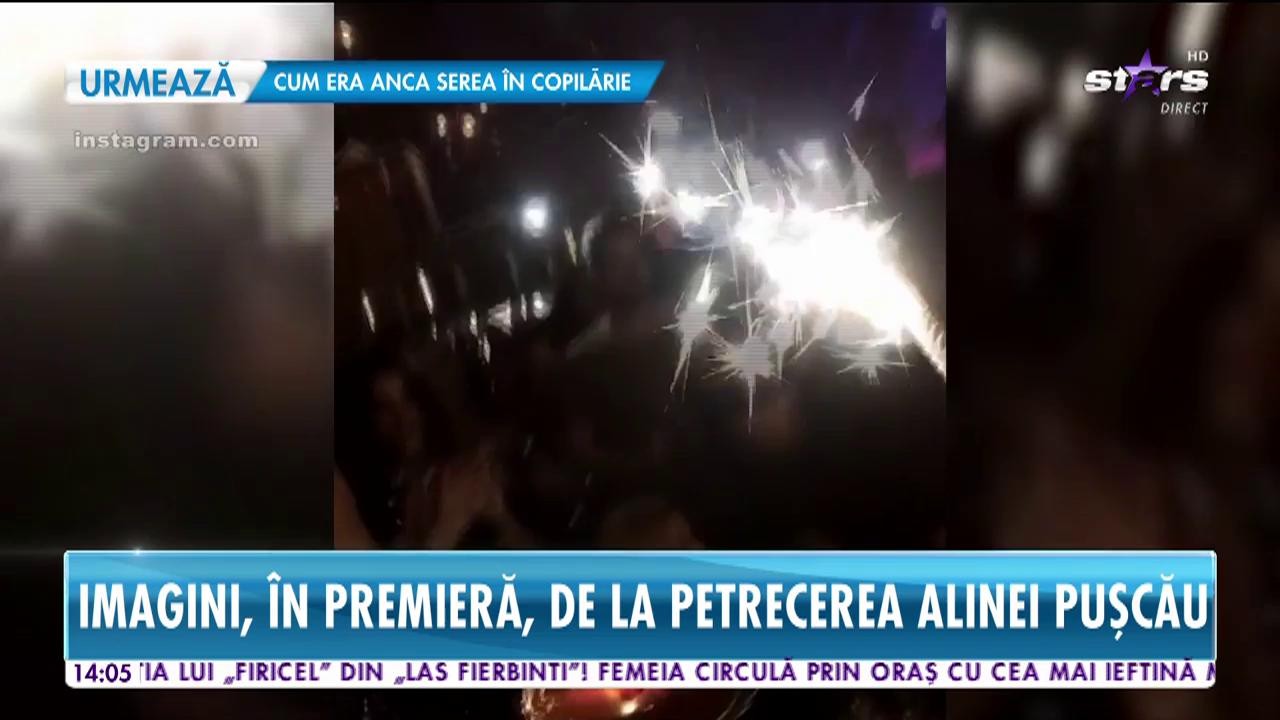 Alina Pușcău, mare petrecere de ziua ei de naștere