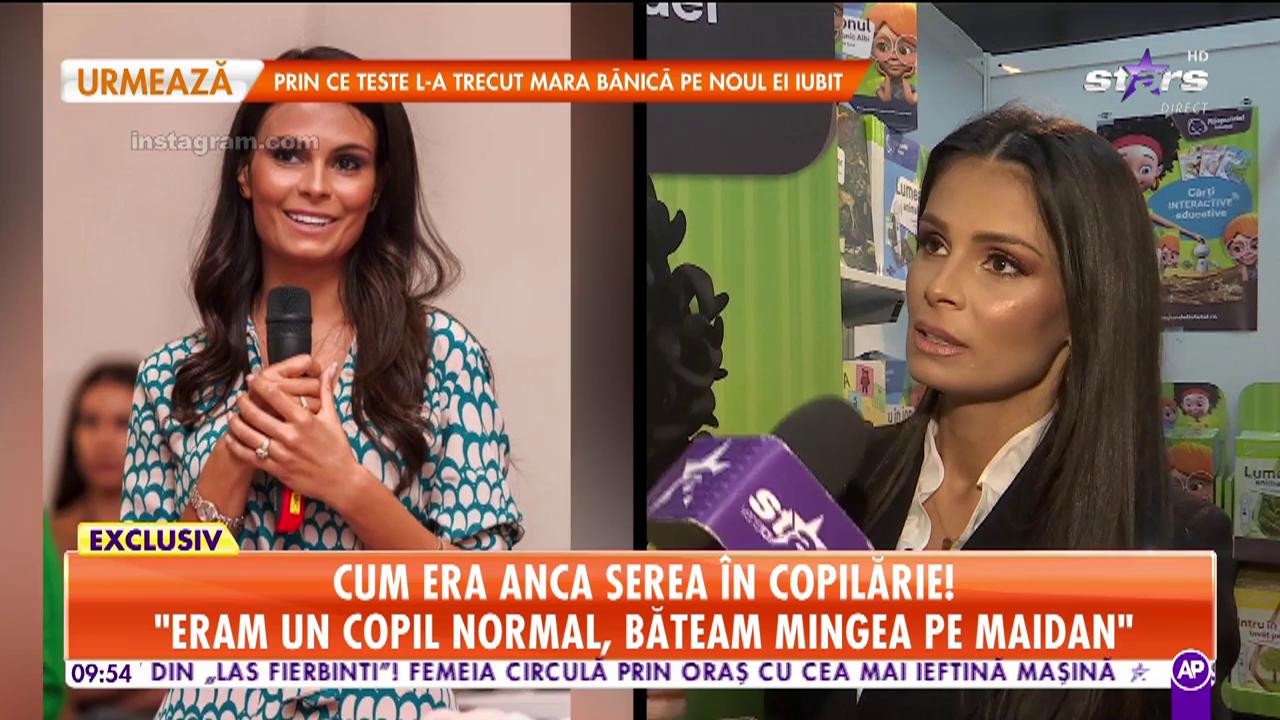 Cum era Anca Serea &icirc;n copilărie: "Eram foarte cuminte c&acirc;nd eram copilă"