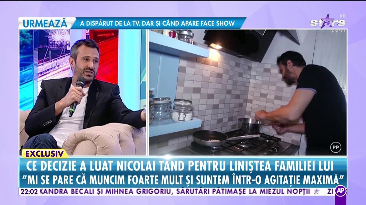 Rețeta preferată a lui chef Nicolai Tand: "Îmi place să fac porumbei"