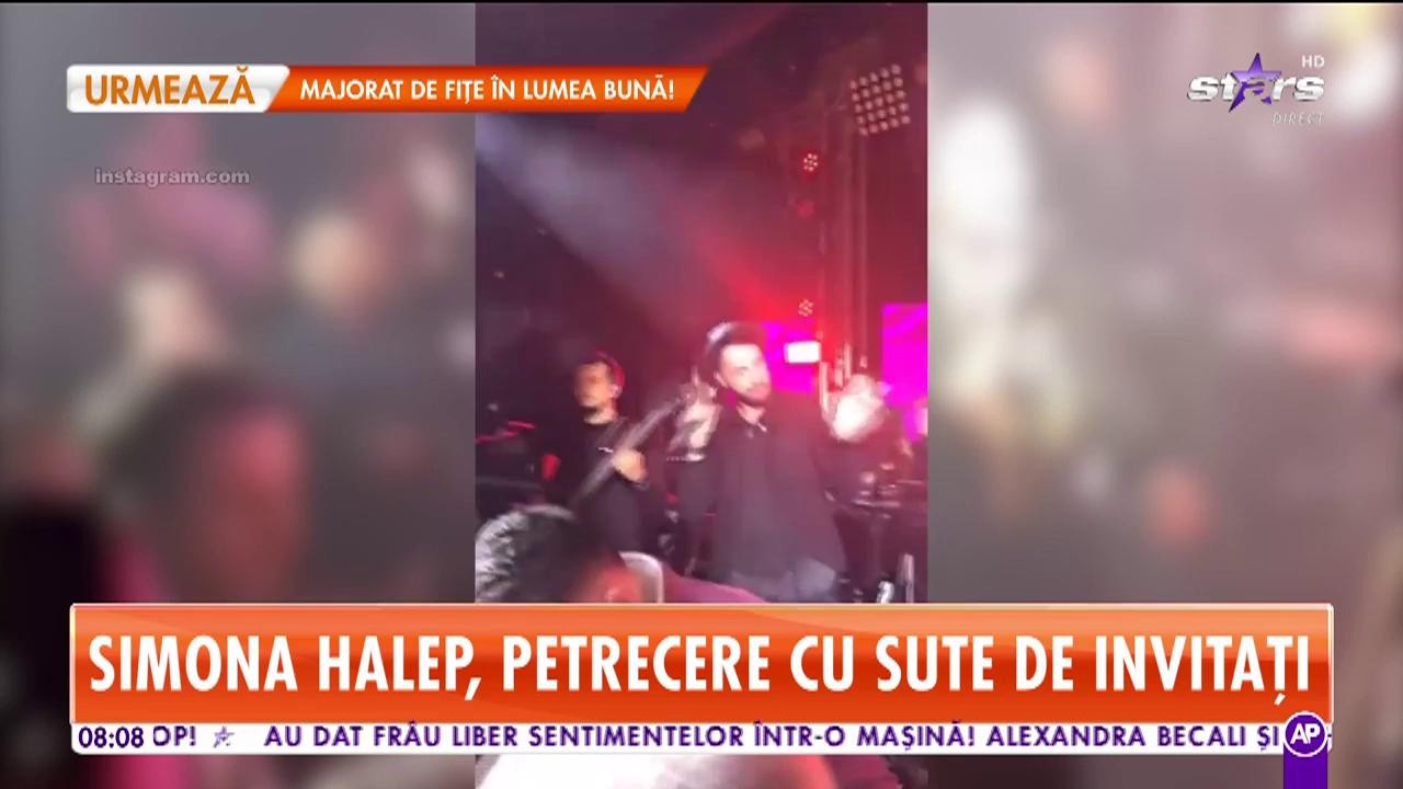 Petrecere de senzaţie pentru Simona Halep! Campioana şi-a făcut singură tortul &icirc;n faţa invitaţilor