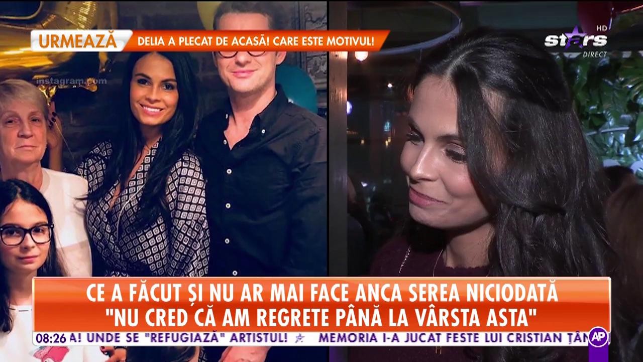 Anca Serea are un singur regret &icirc;n viaţă care o afectează şi acum: &bdquo;Mi-aș propune să dorm mai multe ore&rdquo;