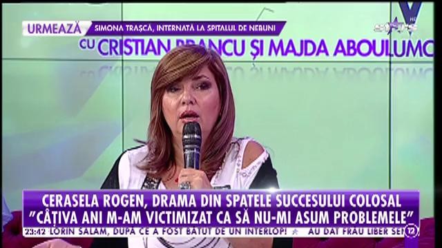 Cerasela Rogen, dezvăluire șocantă: &rdquo;Am avut momente c&acirc;nd am vrut să ies cu mașina de pe carosabil și să mor!&rdquo;