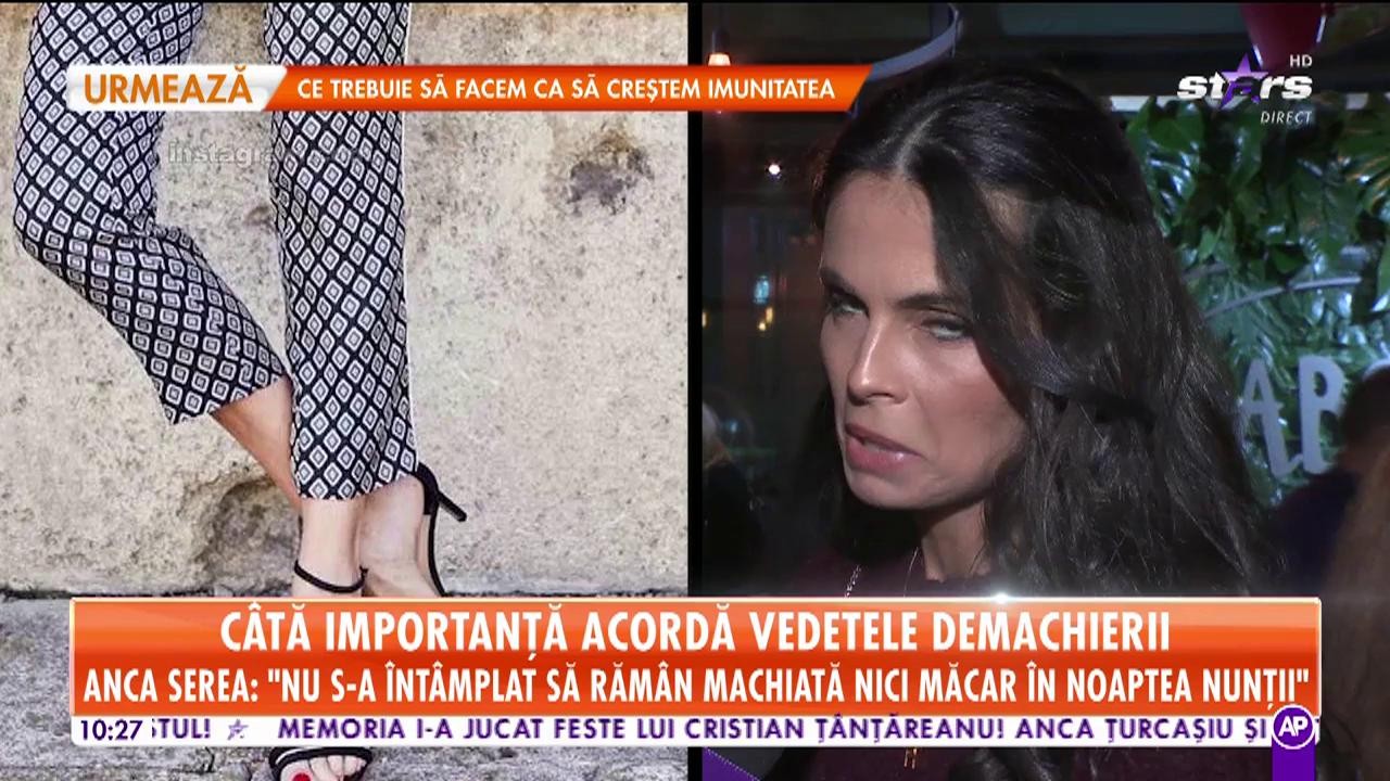 C&acirc;tă importanță acordă vedetele demacherii. Andreea Raicu: &bdquo;Indiferent c&acirc;t de obosită sunt nu m-aș culca nedemachiată&rdquo;