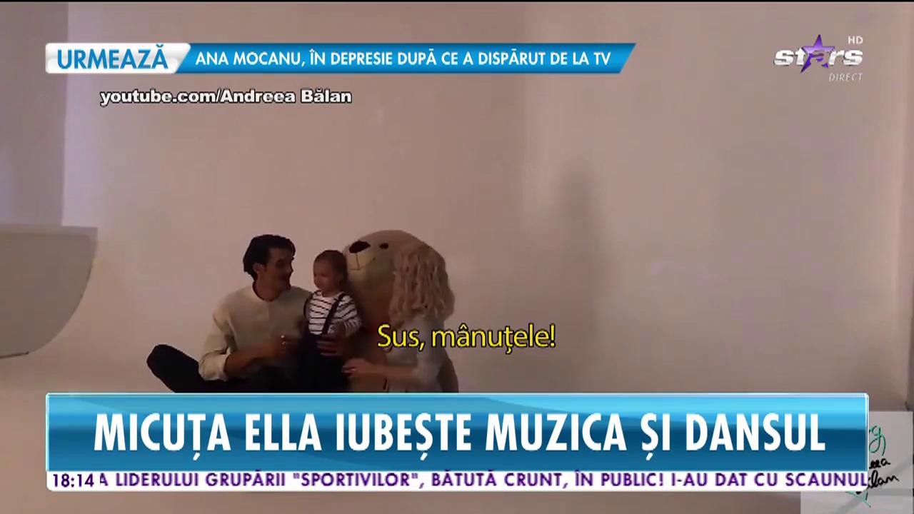 Andreea Bălan are cu ce să se m&acirc;ndrească! Fetiţa artistei &icirc;i calcă pe urme