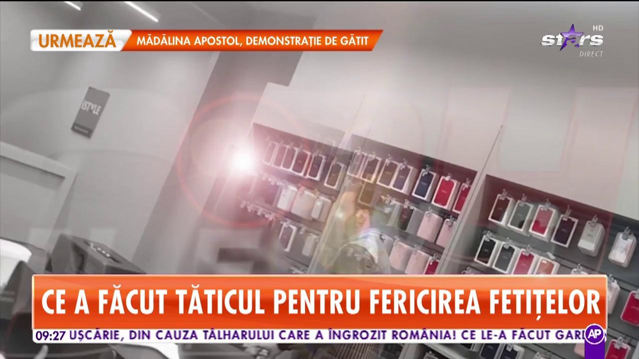 Mihai Morar a ieşit la o sesiune de shopping &icirc;mpreună cu gemenele