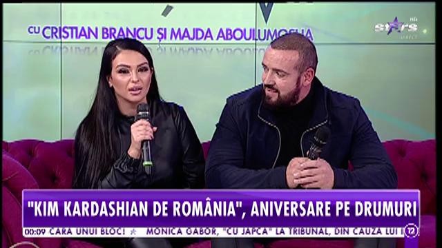 "Kim Kardashian de Rom&acirc;nia", aniversare pe drumuri