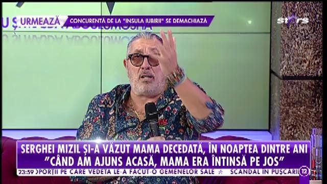 Drama pe care nu o știe nimeni a lui Serghei Mizil: &rdquo;Mama a murit &icirc;n noaptea de Revelion la ora douăsprezece&rdquo;