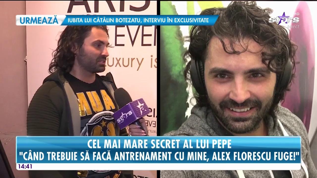 Pepe ne spune care este marele lui secret!