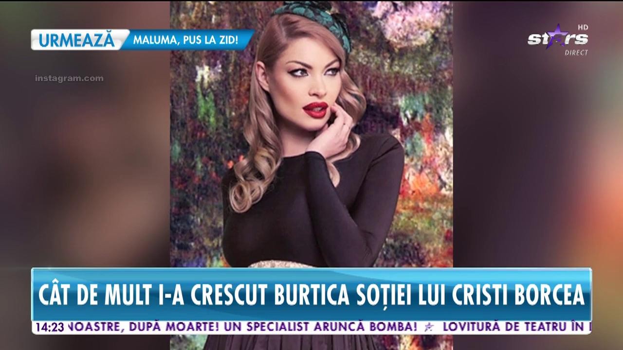 Valentina Pelinel, primul shooting de c&acirc;nd este &icirc;nsărcinată pentru a doua oară