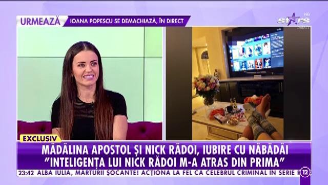 Mădălina Apostol și Nick Rădoi, iubire cu năbădăi: &rdquo;Cred că voi fi pentru totdeauna femeia vieții lui Nick&rdquo;