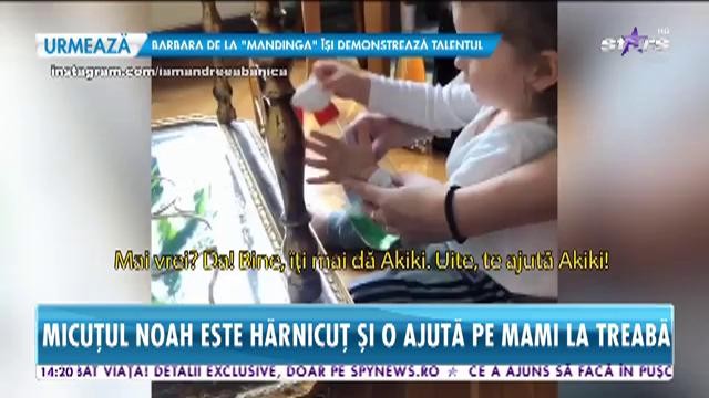 Andreea Bănică, o mămică norocoasă. Ce a făcut micul Noah