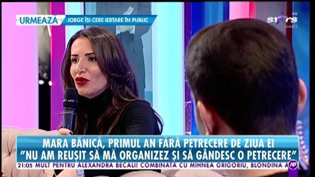 Mara Bănică, primul an fără petrecere de ziua ei!