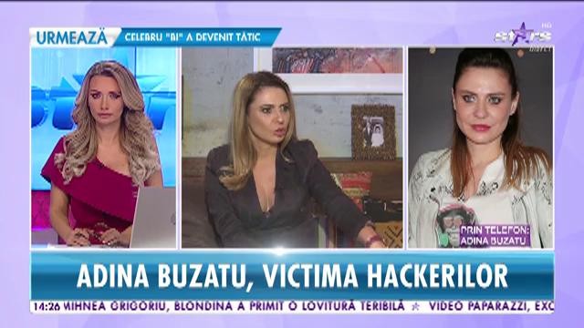 Adina Buzatu victima hackerilor: &rdquo;Interesul hackerilor este probabil de a primi bani&rdquo;
