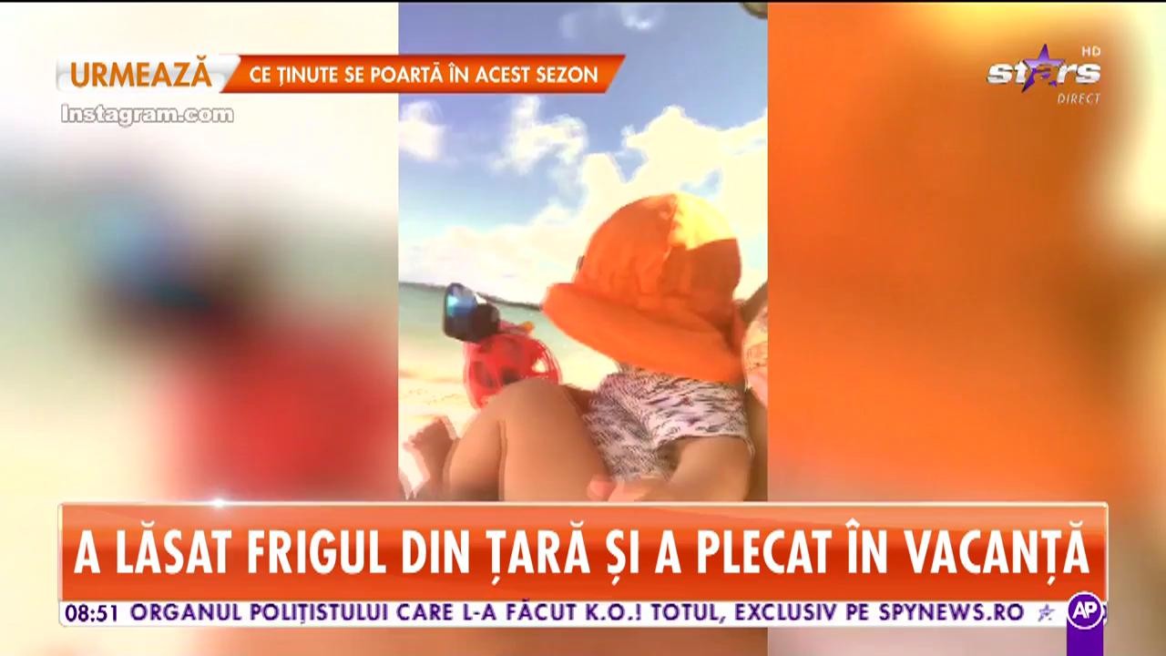 Andreea Popescu a plecat &icirc;ntr-o vacanță de vis alături de familia ei