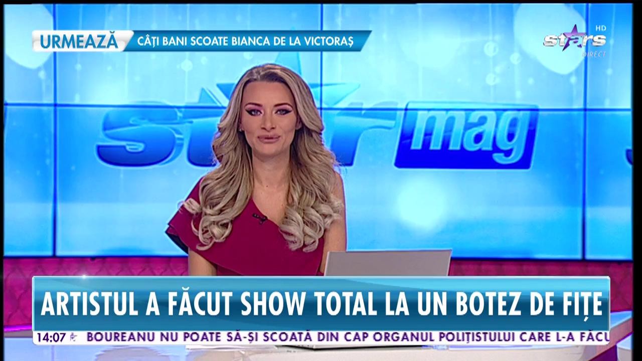 Florin Salam, show total la un botez de fițe