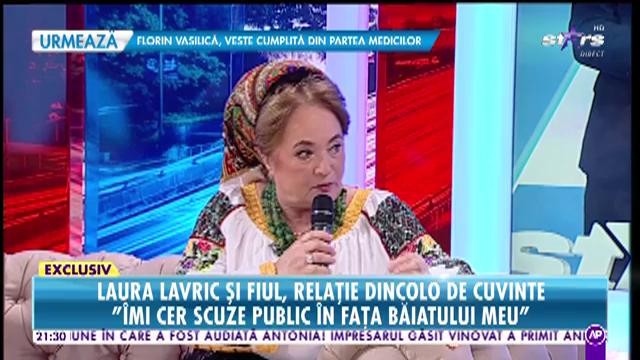 Laura Lavric şi fiul său, o relaţie dincolo de cuvinte! "O singură dată i-am dat o palmă fiului meu"