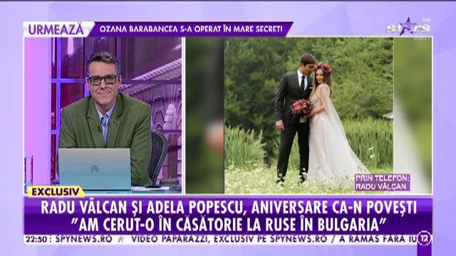 Radu V&acirc;lcan şi frumoasa lui soţie sărbătoresc patru ani de c&acirc;nd au hotăr&acirc;t să facă pasul cel mare!