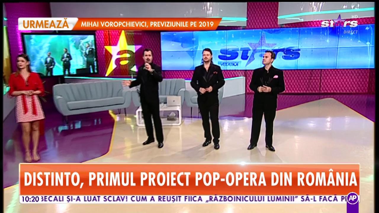 Trupa Distinto, primul proiect pop-opera din Rom&acirc;nia
