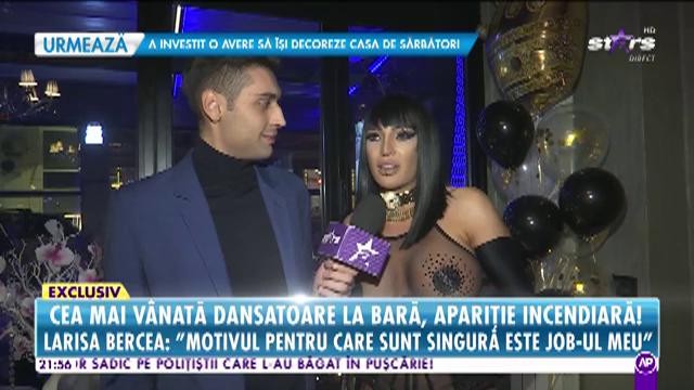 Cea mai vânată dansatoare la bară, apariție incendiară