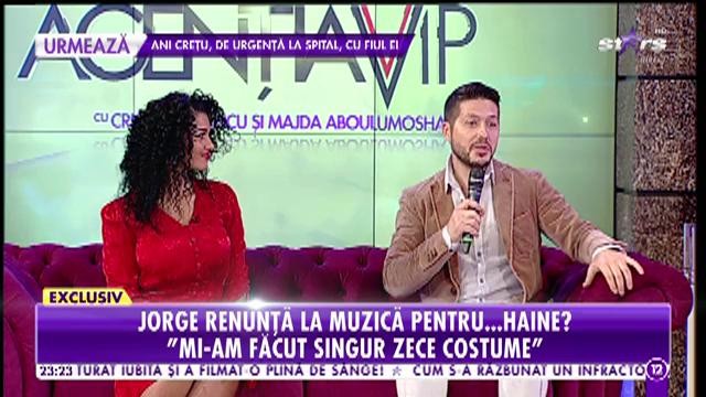 Jorge renunţă la muzică pentru haine? Totul despre talentul ascuns pe care puțini &icirc;l știu