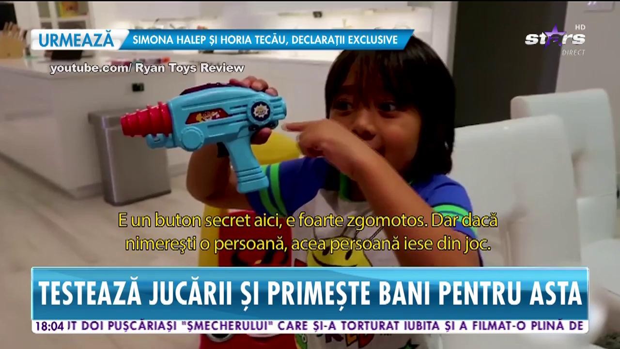 Cel mai bine plătit star de pe Youtube are doar opt ani